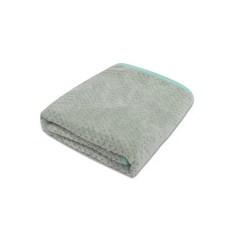 반려동물 흡수성 극세사 담요 목욕 수건 고양이 쿠션 가운 닦는, A.55-100CM, 4.Green, 1개