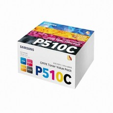 정품 P510C 세트 CLT 4색 삼성전자 프린터토너 삼성토너 복합기토너 컴퓨터토너, 1, 단일색상