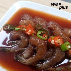 순살 매운 새우장 깐새우장, 2개, 330g