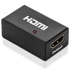 deleyCON HDMI Repeater - Signal Amplifier for all HDMI Cables up to 35m - HDCP 1080p 3D Ready, HDMI Repeater 2