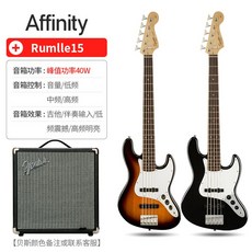 FENDER 핀테일 덴베이스 SQUIER재즈 AFFINITYPJBASS 4 오현 초보자 전기, 오현 베스 _핀테일 Rumlle1 5