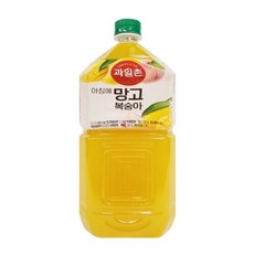 해태htb 과일촌 아침에 망고복숭아, 6개, 2L