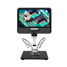 Andonstar AD208 코인 현미경 8.5인치 260X LCD 실험실 USB