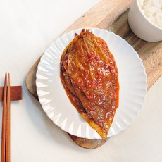 [집밥연구소] 콩잎김치 경상도 별미 단풍김치, 3개, 400g
