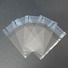 투명 OPP 봉투 접착식 분리배출 마크 표기, 200장
