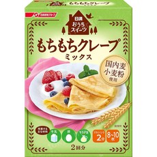 닛신 오우치 스위츠 쫀득쫀득 크레이프 베이킹 믹스 가루 200g, 1개