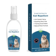 고양이 억제제 스프레이로 실내 훈련용 스크래치를 방지하고 가구를 절약하세요, 1 bottle, 1개