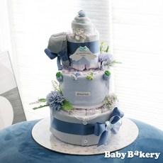 베이비베이커리new프리미엄기저귀3단케이크