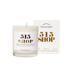 515샵 베스트 소이캔들 1, 1개, 150ml, 허브라벤더