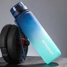 단백질 휴대용 트라이 탄 물병 플라스틱 컵 스포츠 캠핑 미리리터, 650ml, 1000ml, 1개, 1.Blue and Green