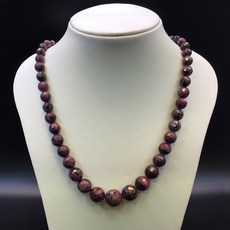 루비천연석목걸이