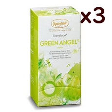 Ronnefeldt 로네펠트 티벨롭 그린 엔젤 티백 25개입x3팩 Teavelope Green Angel