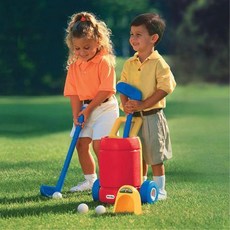 골프 놀이 세트 유아 체육 장난감 3세여아 24개월 5세 야외 어린이 골프채, 본상품선택