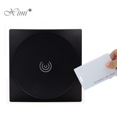 KR601125KHZ RFID 카드 액세스 제어 리더 도어 제어 IP65 방수 Wiegand26 카드 리더 EM 카드 스마트 카드 리더