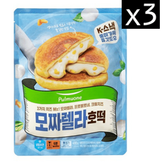 풀무원 모짜렐라 호떡(400g) x 3봉, 400g, 3개