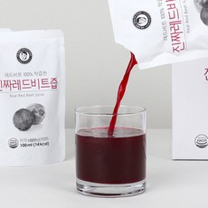 [김재식헬스푸드] 진짜레드비트즙 100ml 30팩 2박스