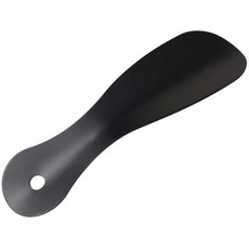 영국직배송 nuoshen Shoe Horns Portable Shoe Hoot Horn 프로페셔널 스테인레스 스틸 핸들링 Shoehorn 발에 적합(검은색), 1, 단일옵션