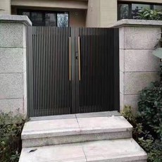 맞춤제작 견적상담 철문 철제 철재 주차장 대문 전원주택 출입문 양방향 주물 담장 시골 별장 빌라 게이트 안뜰 도어 철 항목 도어 항목 도어 스테인레스 스틸 싱글 및 더블 오픈, 스타일 6스테인리스 스틸Sq., 1개
