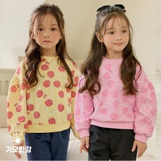 릴리푸리 스윗캔디기모맨투맨 2color