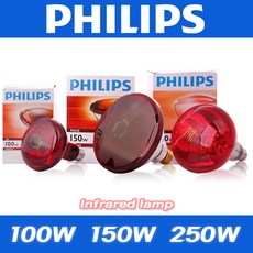 필립스 적외선램프 100W/150W/250W, 100W, 1개