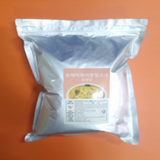 정푸드 떡볶이소스, 2kg, 로제떡볶이 순한맛