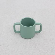 베이비스토리 KEAN 실리콘 이유식 식판 용기 컵 등 24종 할인모음, 실리콘 양손 컵, 민트, 1개