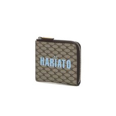 [HAZZYS ACC]HIWA0F891G2/카키 패턴 지퍼동전지갑