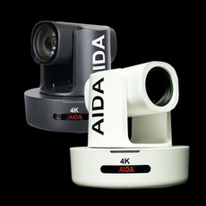 AIDA PTZ4K-NDI-X12 오토트래킹 NDI®|HX 4K 12배 줌 NDI/IP/SRT/HDMI PoE PTZ 카메라, AIDA PTZ4K-NDI-X12 오토트래킹_화이트