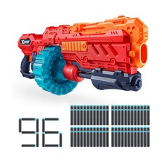 엑스샷 X-SHOT 엑셀 터보 어드밴스 폼 다트 블래스터 자동 회전 배럴 슬램 파이어