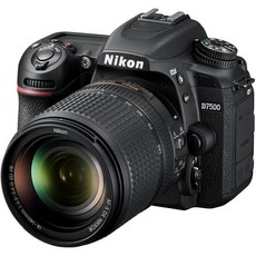 니콘 D7500 20.9AFSDX NIKKOR 18140mm f3.55.6G ED VR 렌즈 포함 MP DSLR 카메라 블랙, Black_w/ 18-140mm VR Lens | Ba - 니콘d7500