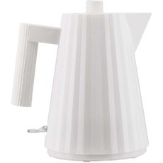 Alessi Plissé MDL06/1WUK 전기 주전자 100cl 화이트, 1개