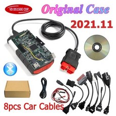 2024 VCI VD DS150E CDP 프로 블루투스 202111 키젠 202023 TNESF 델피스 ORPDC 자동차 트럭 Obd2 스캐너 도구 CD 전송