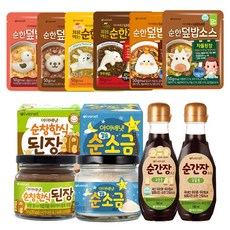 아이배냇 덮밥소스6종 순간장2종 된장 소금 세트 아가세이프, 1세트, 960g, 덮밥소스6종+간장(국물용2개)+소금+된장