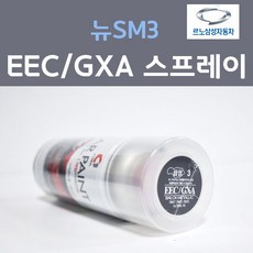 르노삼성 뉴SM3 EEC GXA 블랙메탈릭 검정색 3 스프레이 자동차 차량용 카 페인트