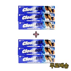 [1+1] [후레쉬하게 ~!] 유니레버 클로즈업 아이스 후레쉬 치약 160gX*3개입, 1세트