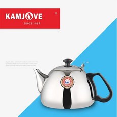 Kamjove 전자기로 물병 주전자 음식 304 스테인레스 스틸 물병, 10A 1000ML, 하나, 1개