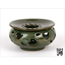 강석주 원형워머 청자유, 도자기워머