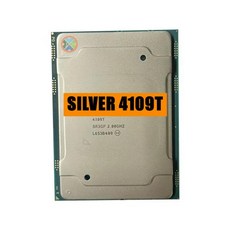 제온 실버 CPU 프로세서 4109T 2GHz 11M 캐시 8 코어 16 스레드 70W LGA3647 Silver4109T, 한개옵션0