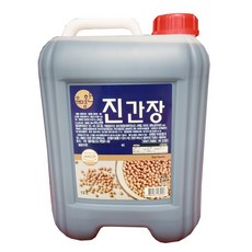 유명한푸드 대용량 진간장 13L 식자재마트 간장 양조간장, 1개