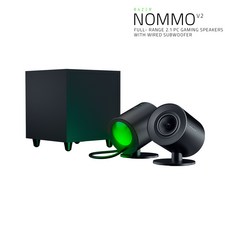 레이저스피커 레이저 Nommo V2 스피커 RZ05-0475 블랙
