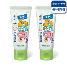 제니튼 닥터제니 1450 고불소 주니어치약 샤인머스켓향, 2개, 60g