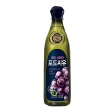 백설 포도씨유, 900ml, 25개