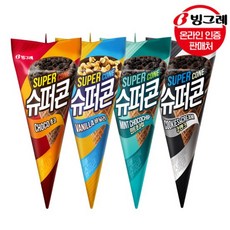빙그레 슈퍼콘 24개 세트 / 아이스크림, 맛:14.슈퍼콘 민트초코12개+ 쿠앤크12개