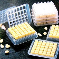 다진마늘 보관 용기 냉동 양념통 큐브, 1개