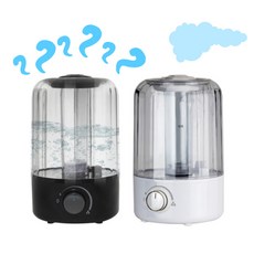 대용량가습기 4L 아기 신생아 가습기 통세척 대형, 블랙, 블랙