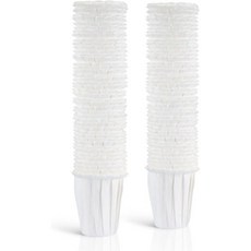 HAILASRE 파드 커피 머신 일회용 종이 필터 K컵 K eurig 싱글 브루어 리유저블, Large