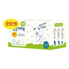 강아지패드 수컷용 국산 강아지 애견 기저귀 중형견용 10매X10개 - 중형견용배변패드