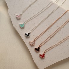 실버나비목걸이