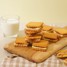 은체리 수제 카라멜버터샌드쿠키 10개입 1박스 300g, 밀크카라멜버터샌드, 10개, 30g