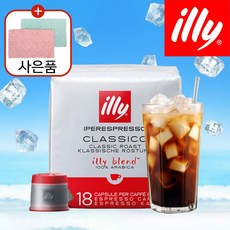 일리 미디움 로스티드 캡슐커피, 6.7g, 18개입, 1개